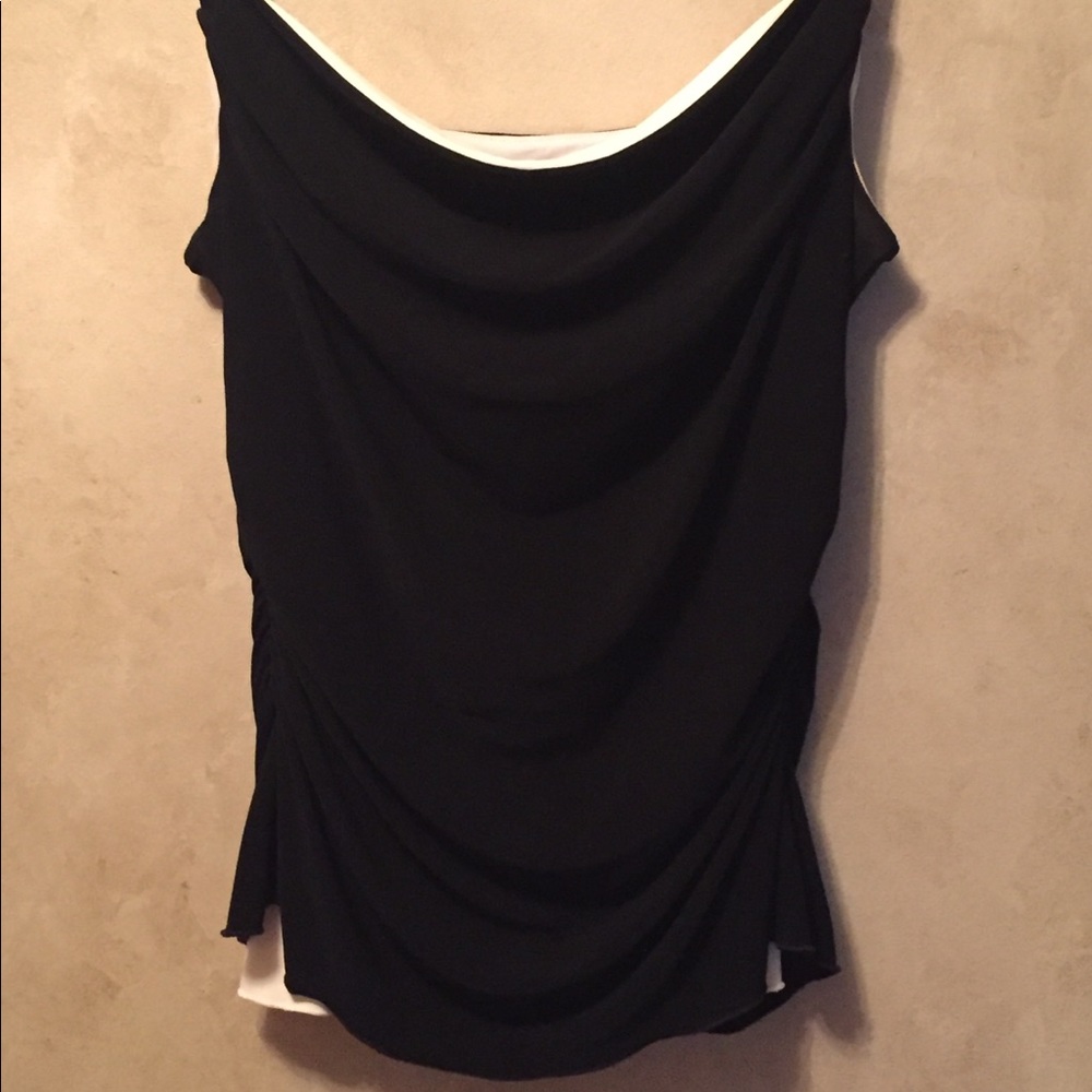 Black and White Tank Top